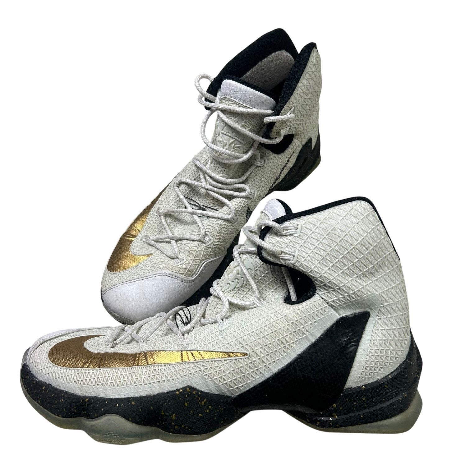 Nike Nike LeBron 13 Elite Gold Size 12 - 831923-170 Size US 12 / EU 45 - 1 Thumbnail