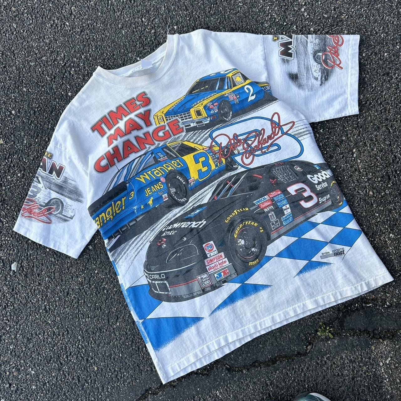 Chase Authentics 1996 NASCAR Dale Earnhardt aop tee Size US L / EU 52-54 / 3 - 1 Thumbnail