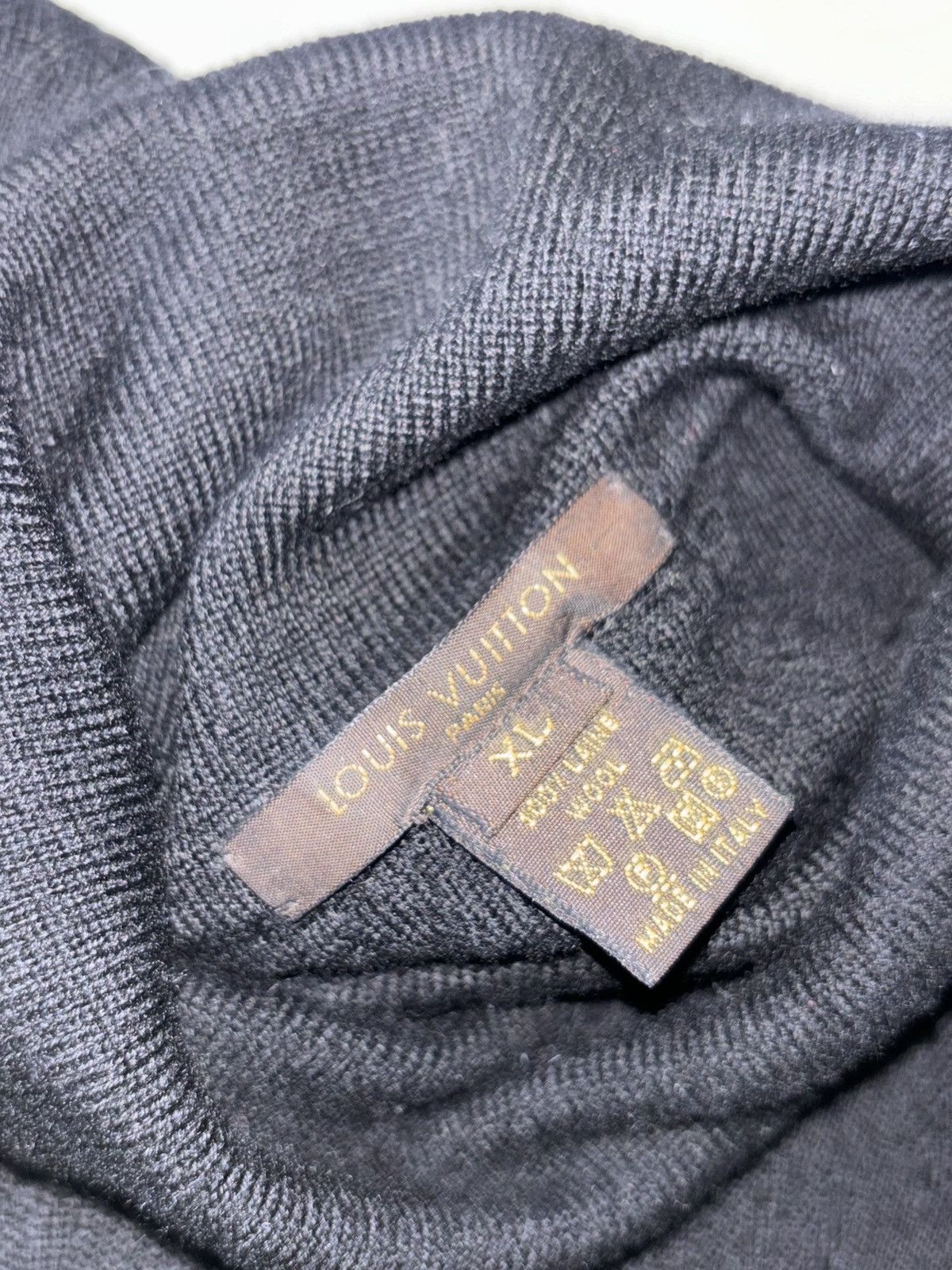 Louis Vuitton Louis Vuitton Damier Turtleneck knit sweater Size US XL / EU 56 / 4 - 5 Thumbnail
