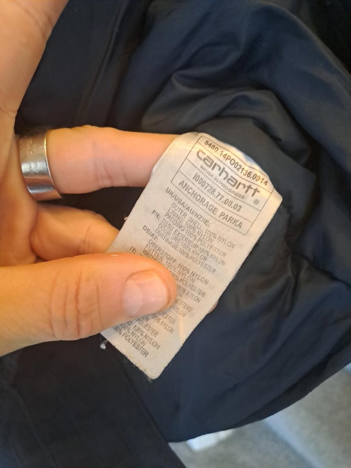 Carhartt Carhartt Anchorage Parka Coat Blue Mens XL Long Length Size US XL / EU 56 / 4 - 7 Thumbnail