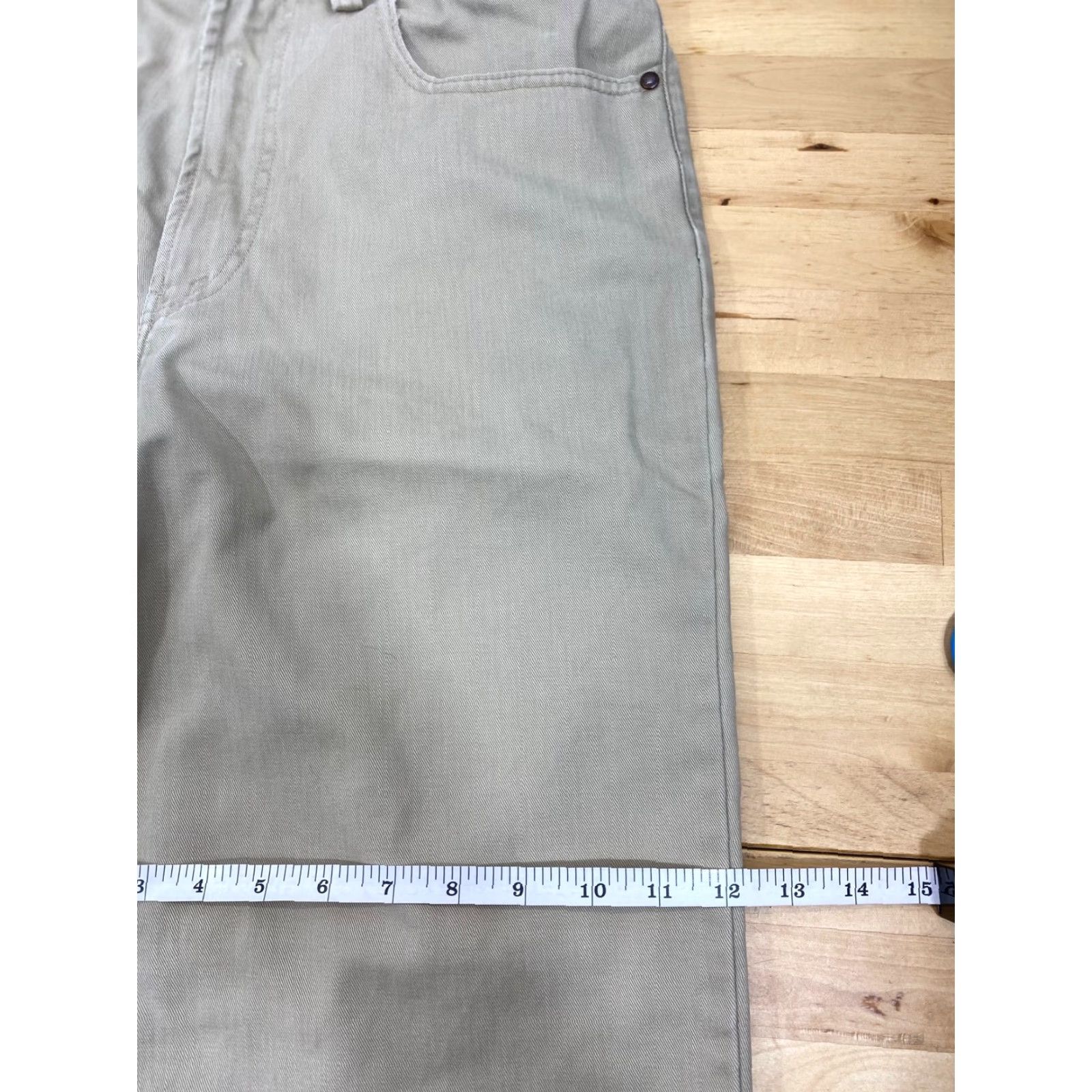 Dockers VINTAGE Dockers Pants Denim Beige 32x34 Mens Regular Cotton Chino Inseam 34 Beige Nike? Size US 32 / EU 48 - 5 Thumbnail