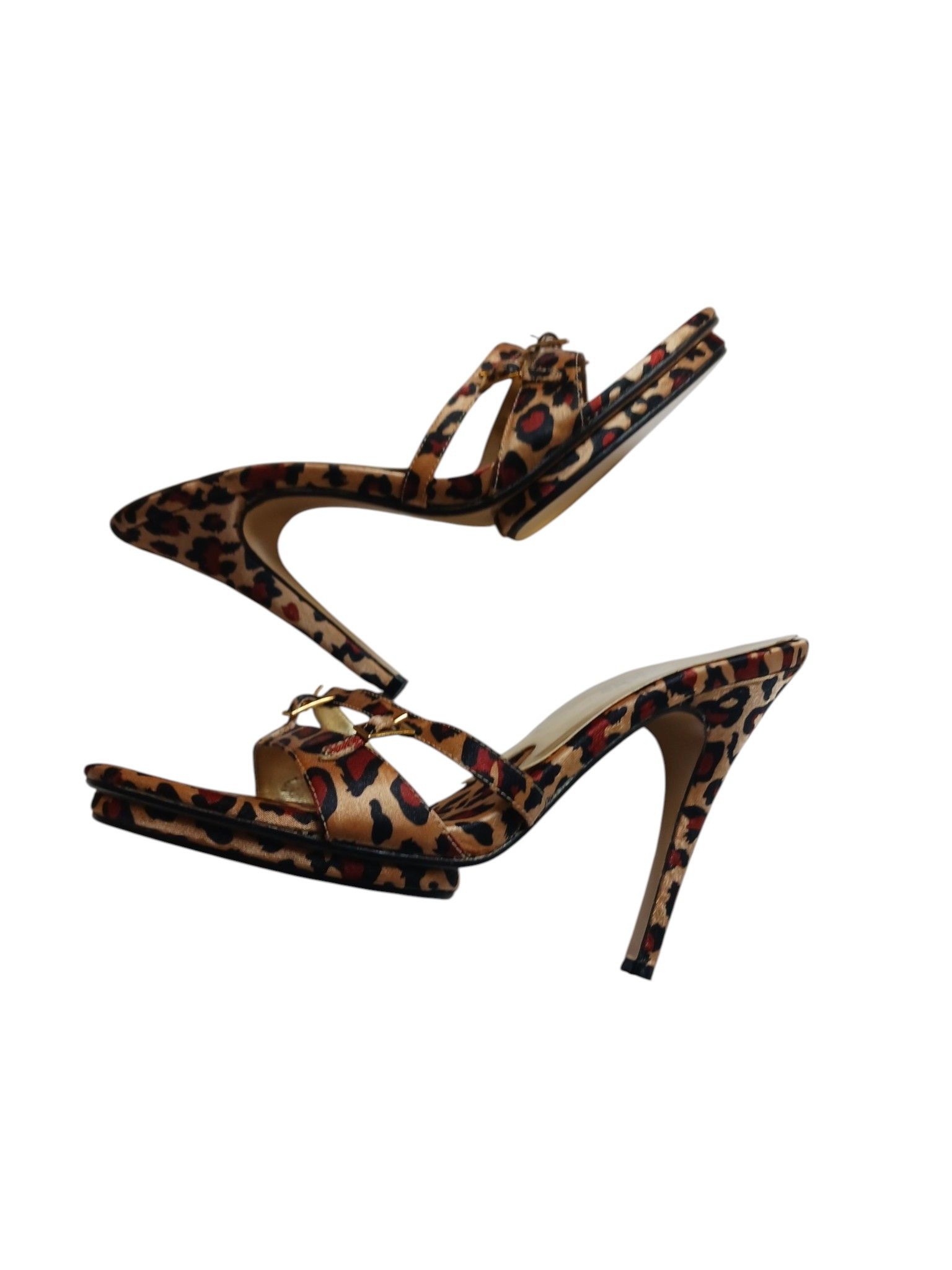 Other Vintage Frederick's of Hollywood Leopard Stiletto Heels Size US 8 / IT 38 - 6 Thumbnail