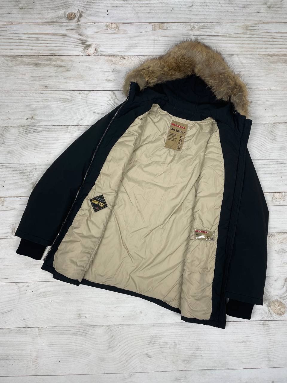 Prada Prada Gore Tex Hooded Nylon Jacket Black Women Size 42 Size M / US 6-8 / IT 42-44 - 11 Thumbnail