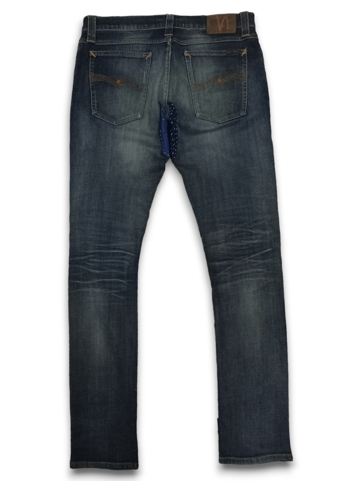 Nudie Jeans Vintage Nudie Mud Wash Slim Fit Distressed Jeans Size US 31 - 2 Thumbnail
