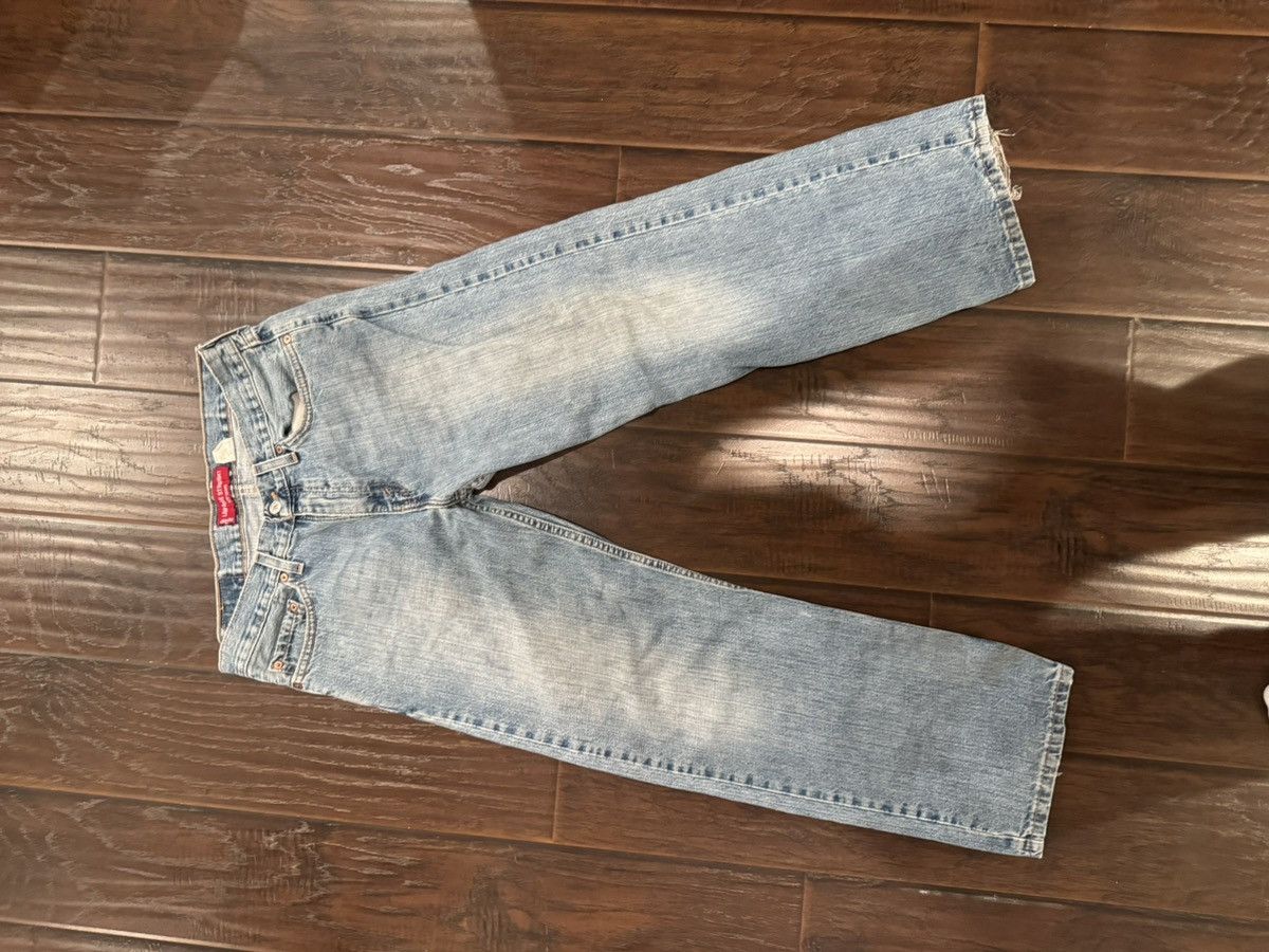 Levi's Levi’s 529 Low Rise Straight Jeans – Made in USA (Y2K Era) Size US 32 / EU 48 - 4 Thumbnail