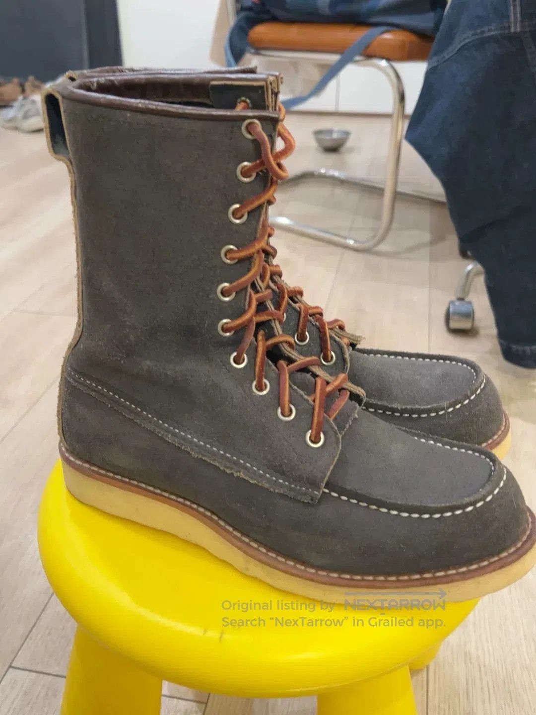 Red Wing Red Wing 8125 Indigo Dyed Version. Size US 7 / EU 40 - 5 Thumbnail