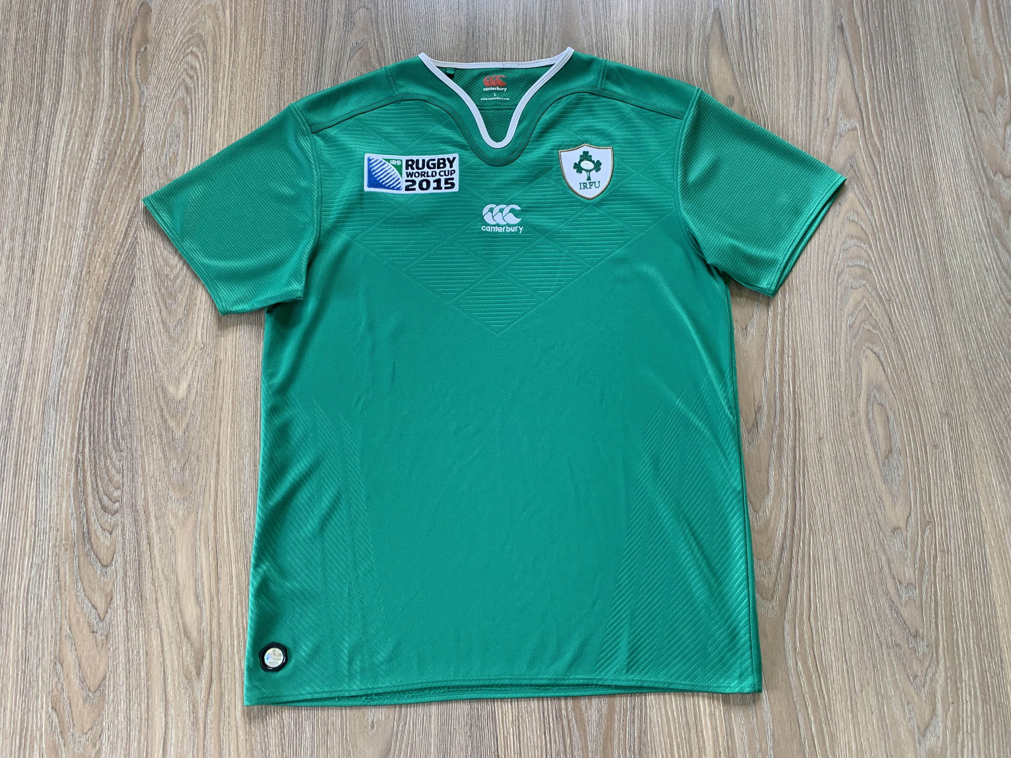 Canterbury of New Zealand Canterbury IRFU Rugby Training Jersey Size US S / EU 44-46 / 1 - 2 Thumbnail