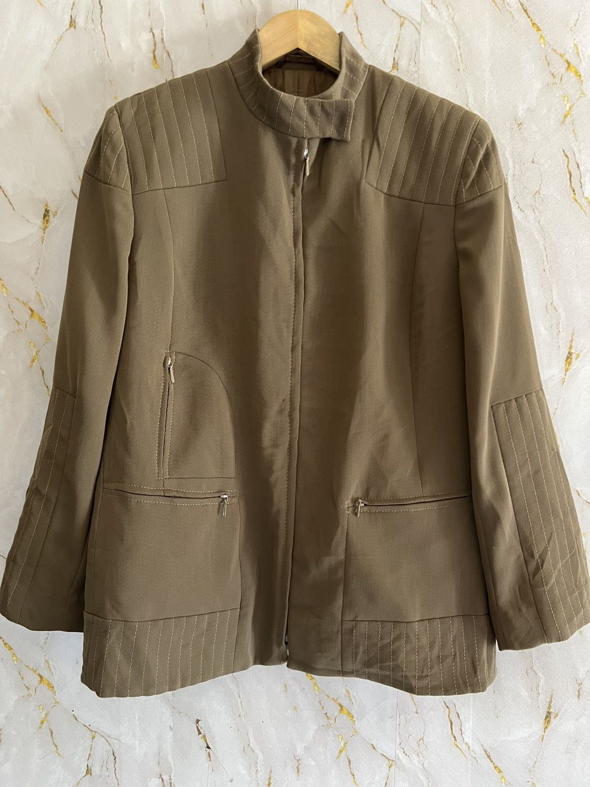 Vintage Erreuno Milano Wool Jacket Designer Made in Italy