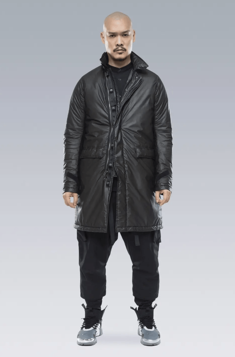 Acronym J46-S Gabardine Climashield Coat (Black) | Grailed