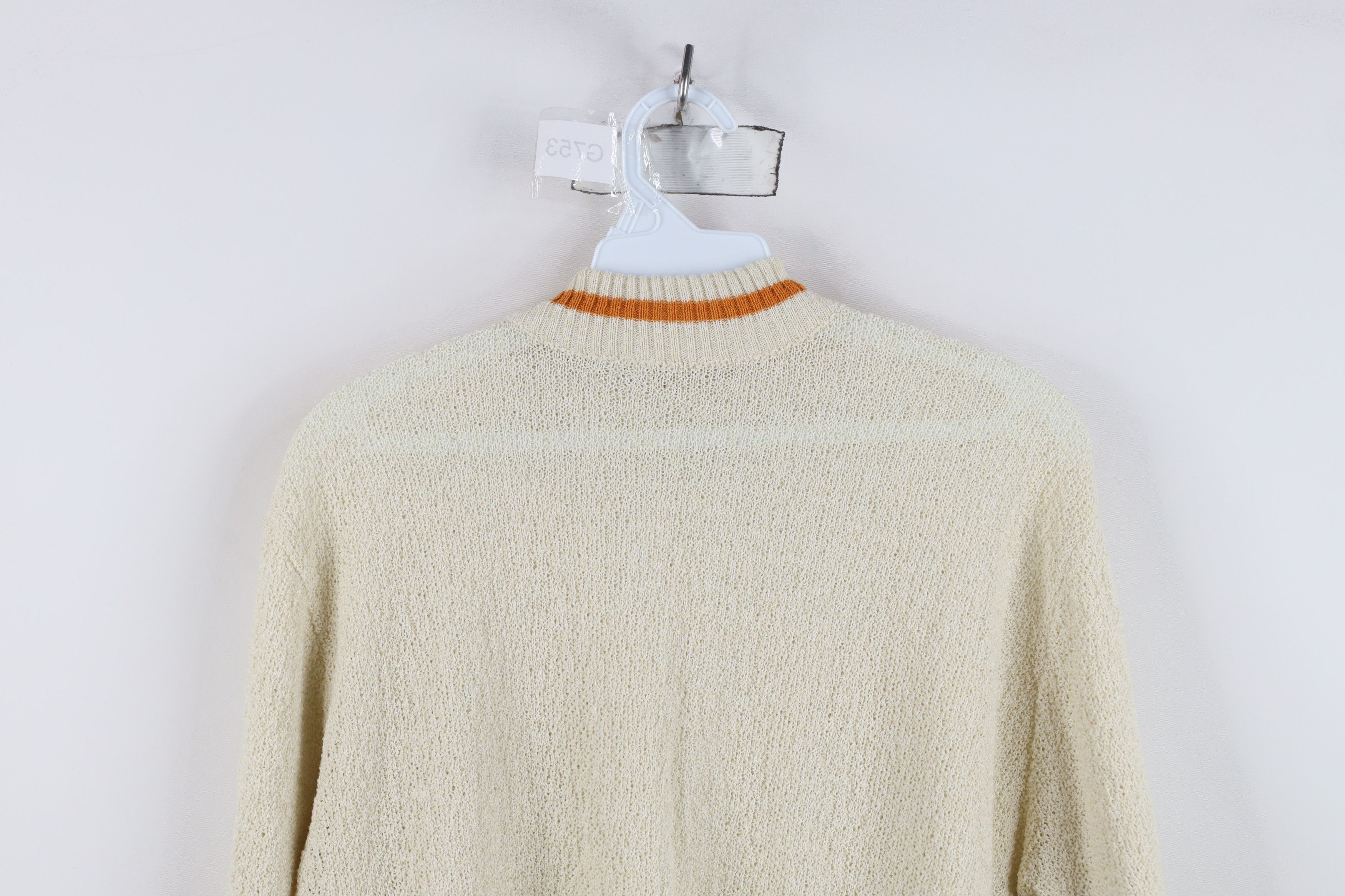 Vintage Vintage 50s 60s Streetwear Crochet Short Sleeve Sweater USA Size L / US 10 / IT 46 - 13 Thumbnail