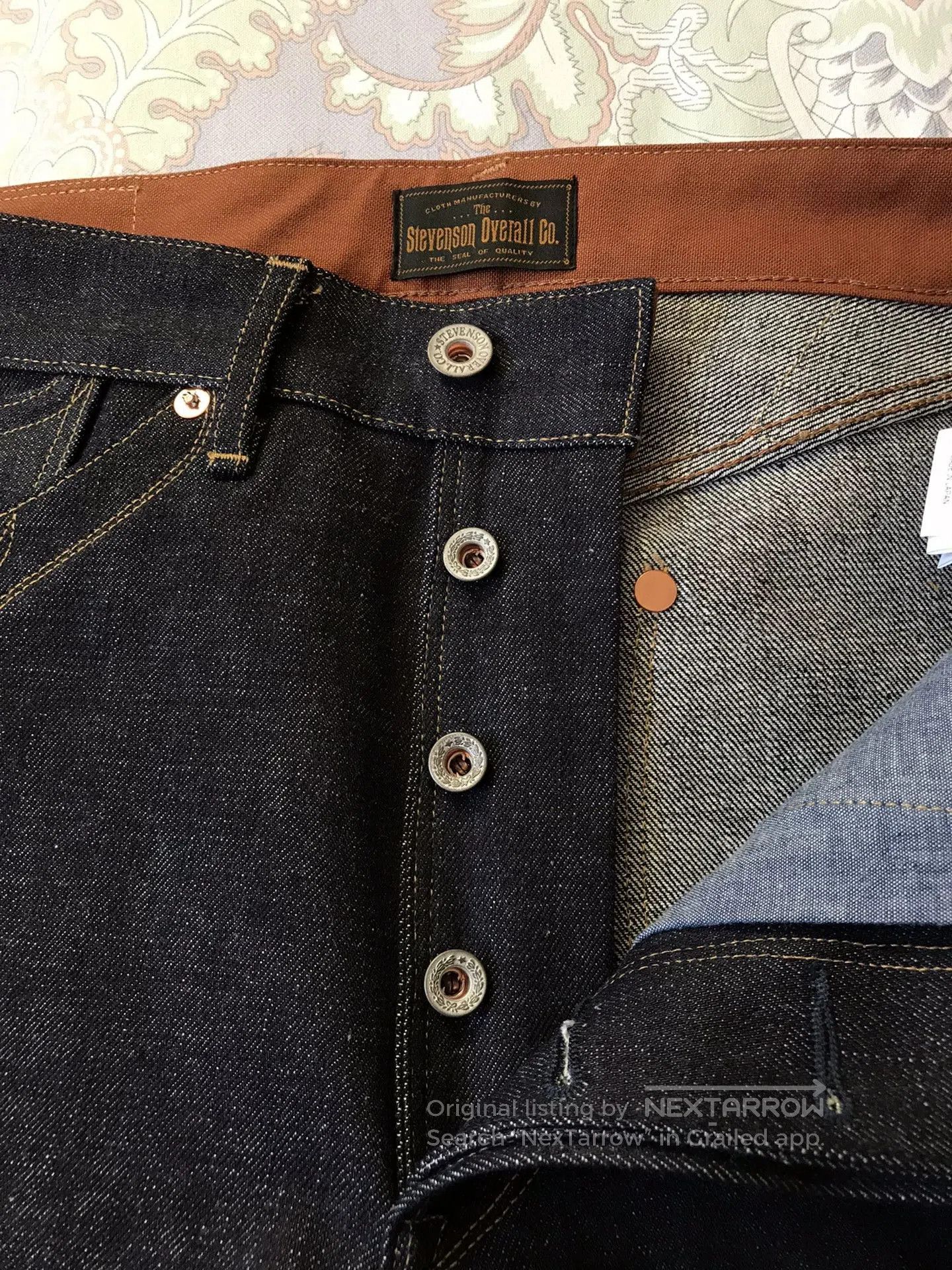 Visvim Stevenson Overall 350 Raw Denim Jeans. Size US 29 - 6 Thumbnail