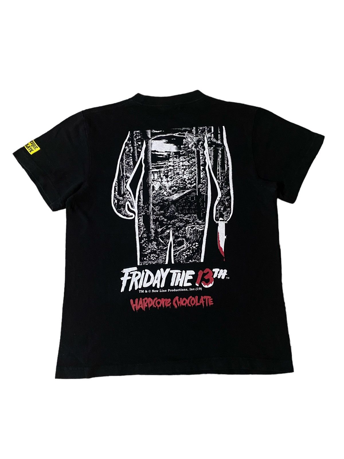 Chocolate Vintage Friday the 13th X Hardcore Chocolate Movie Tee Size US S / EU 44-46 / 1 - 2 Thumbnail
