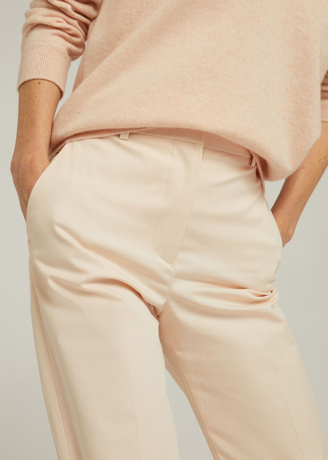Loro Piana o1srvl11e0424 Trouser in Medium Pink Size 28" / US 6 / IT 42 - 4 Thumbnail