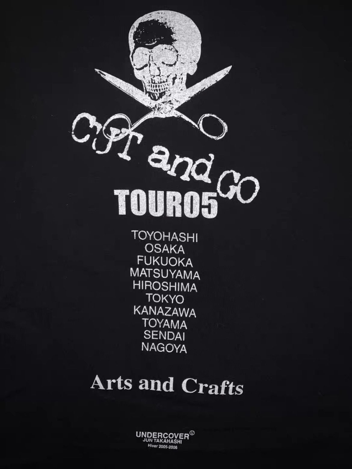 Undercover Undercover 05AW Arts&Crafts Touro5 Tee-2508 Size US M / EU 48-50 / 2 - 4 Thumbnail