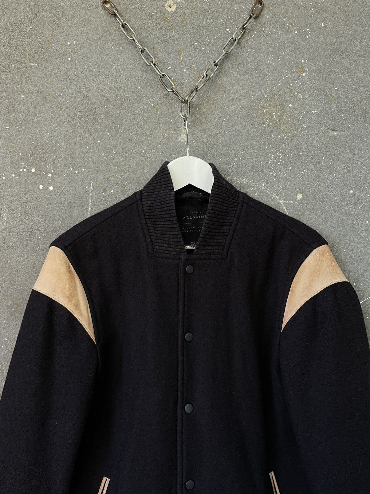 Allsaints Allsaints Wool Bomber Jacket Ecko Luxury Size US M / EU 48-50 / 2 - 3 Thumbnail