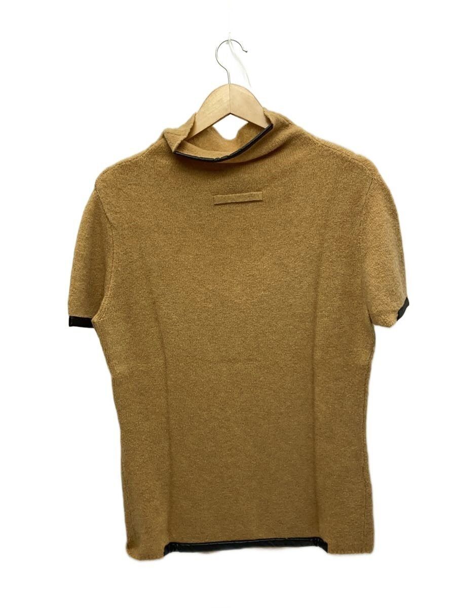 Jean Paul Gaultier Turtleneck Wool Knit Short Sleeve Top Size M / US 6-8 / IT 42-44 - 2 Thumbnail