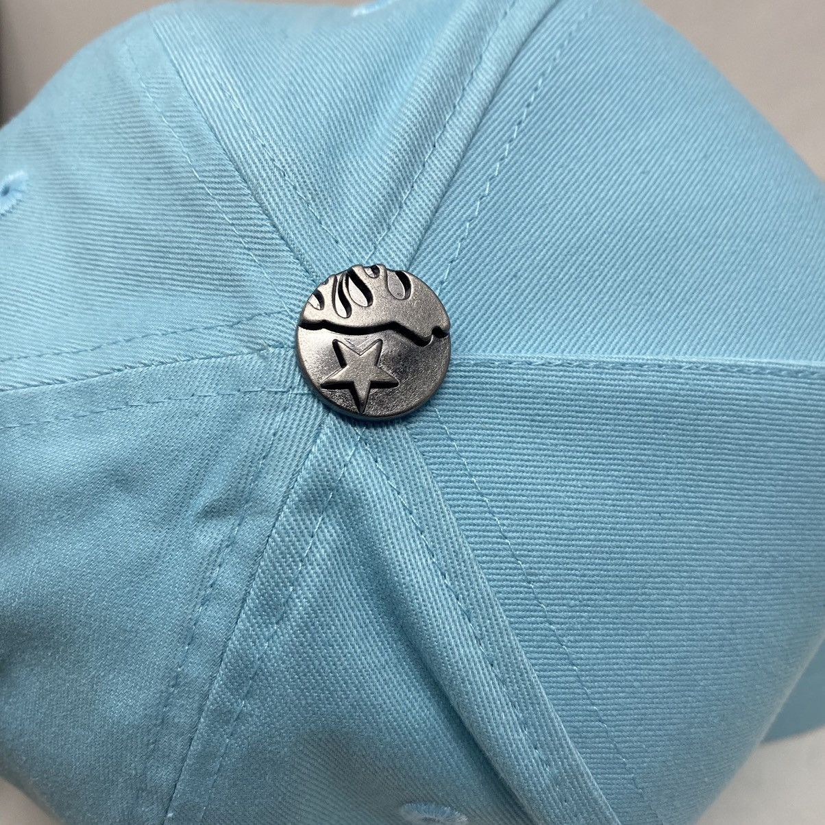 HELLSTAR Hellstar OG Logo Snapback Baby Blue Hat Size ONE SIZE - 5 Thumbnail
