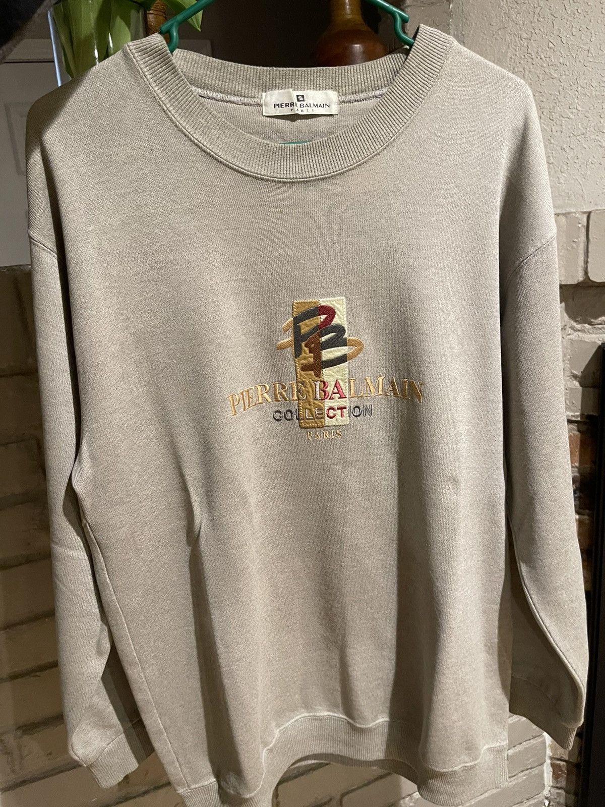 Pierre Balmain × Vintage vintage Pierre Balmain pullover sweater Size US L / EU 52-54 / 3 - 1 Thumbnail