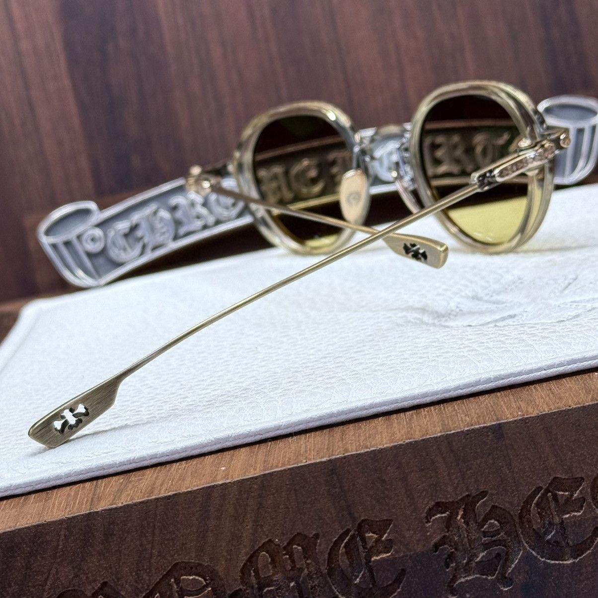 Chrome Hearts Chrome Hearts SEX-T9 Sunglasses Size ONE SIZE - 10 Thumbnail
