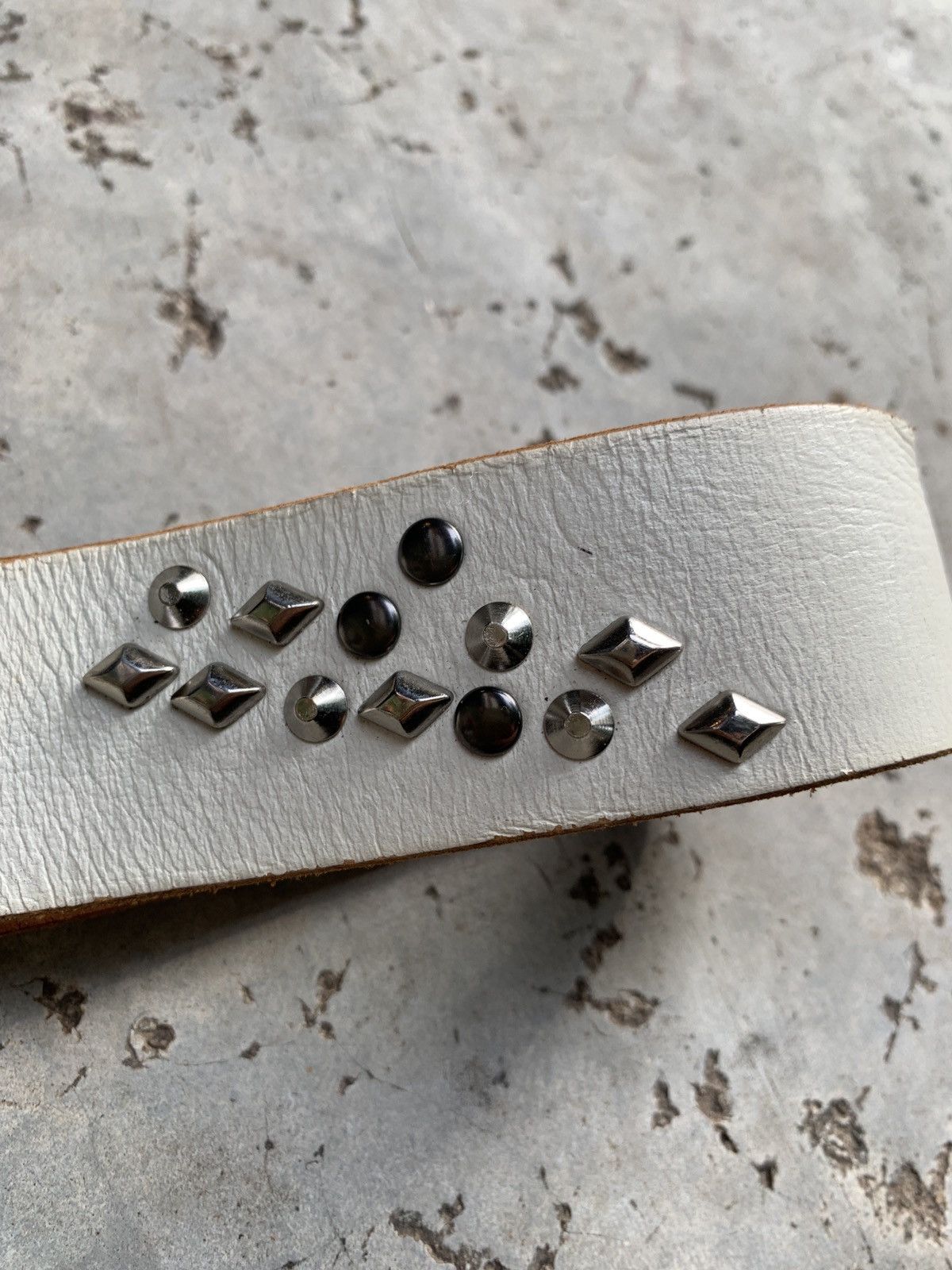 90s Studded Leather Belt