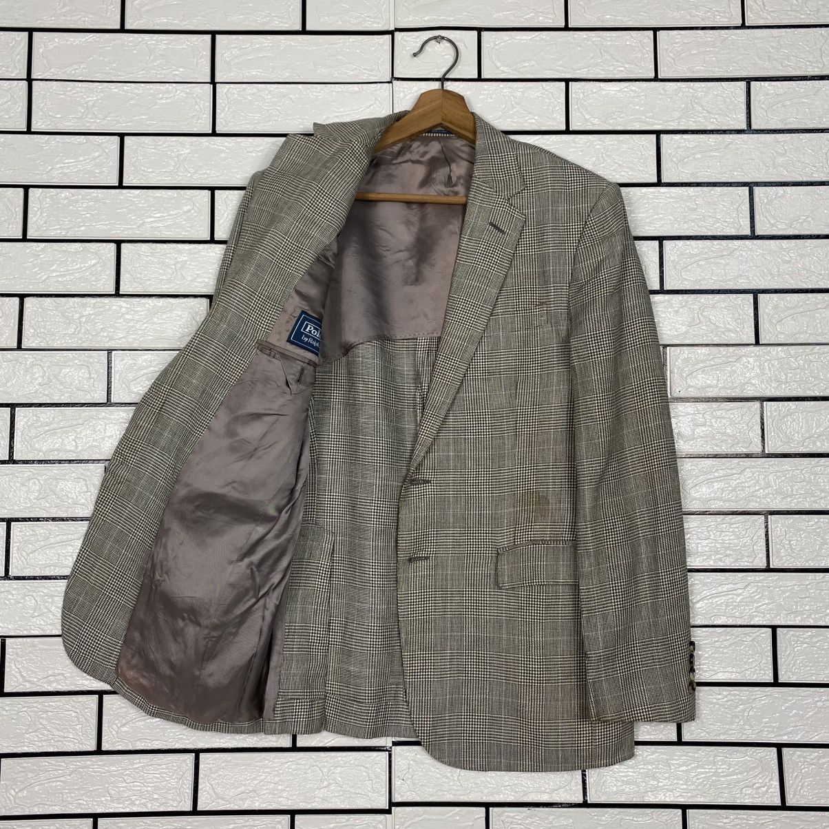 📌Polo Ralph Lauren Made in Italy Coats Tartan Design