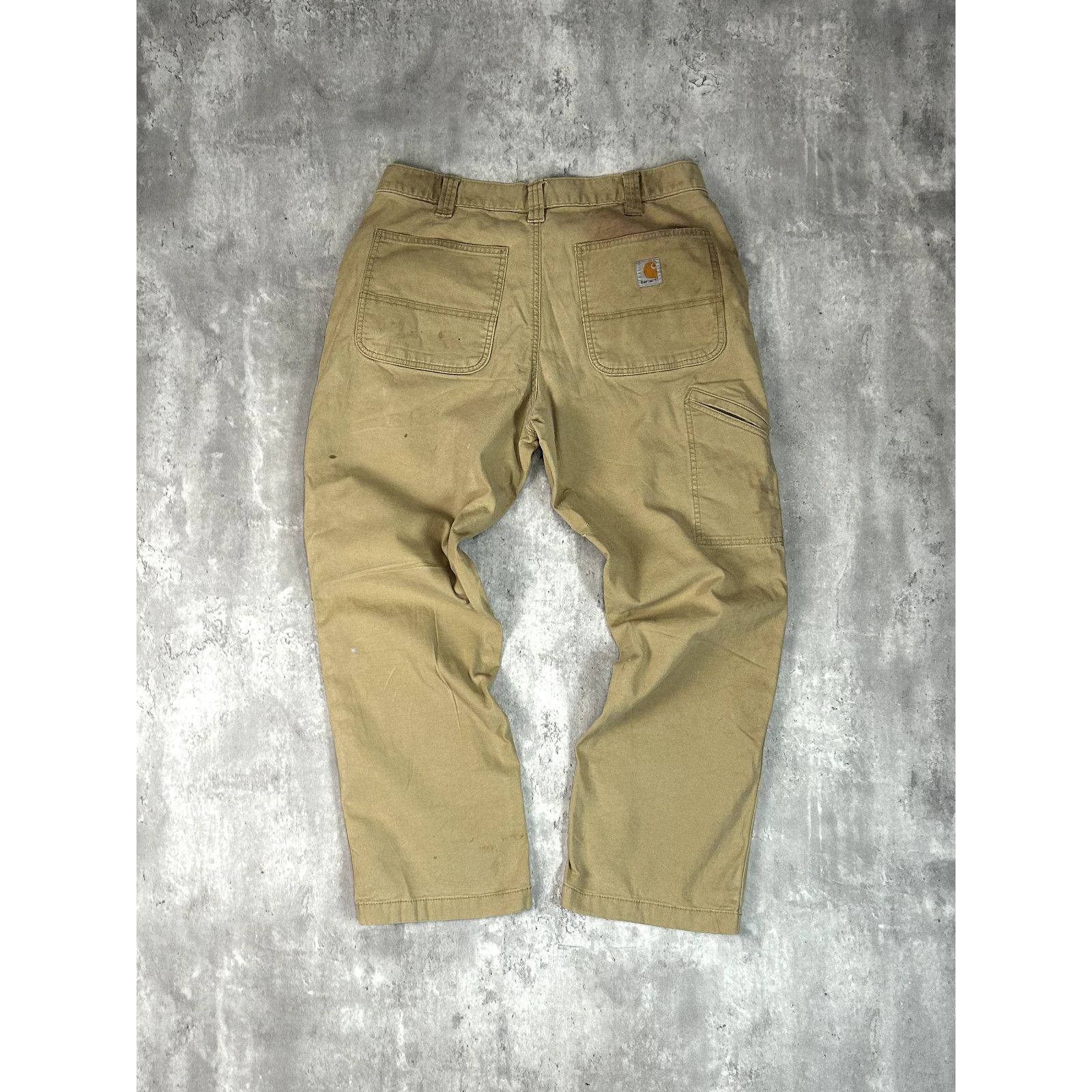 Carhartt Carhartt Relaxed Fit Canvas Workwear Five Pocket Pants Sz 34 Size US 34 / EU 50 - 2 Thumbnail