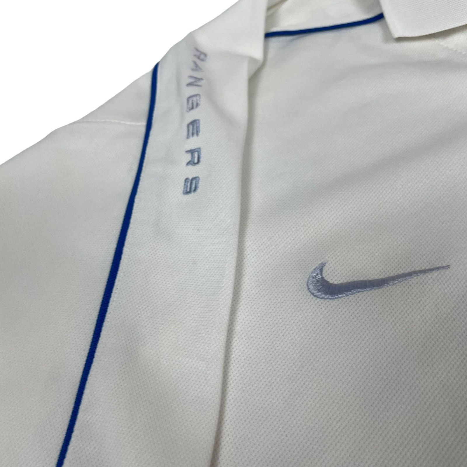 Nike × Vintage Nike Team Men's White Swoosh Glasgow Rangers Jersey 2XL Size US XXL / EU 58 / 5 - 3 Thumbnail