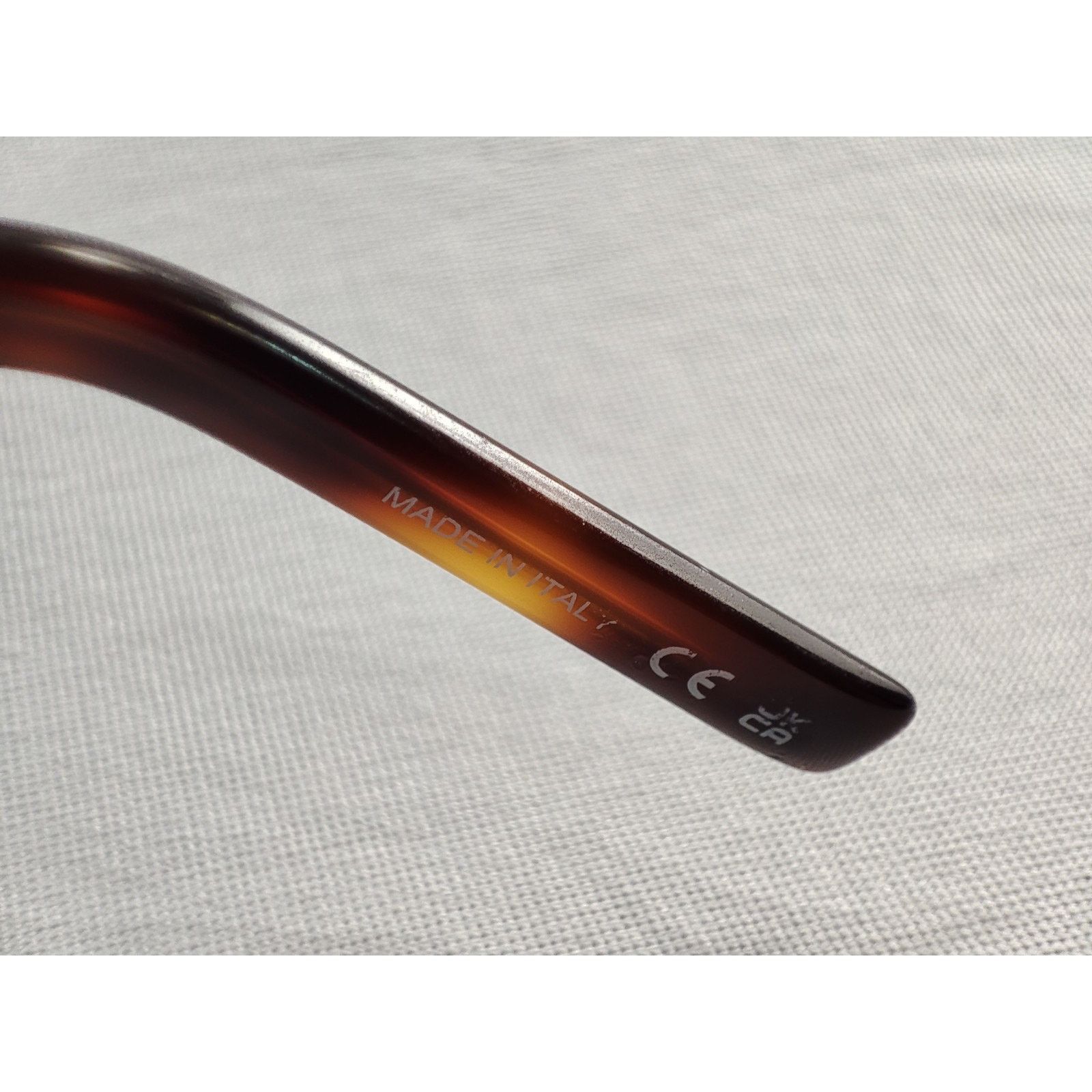Saint Laurent Paris Saint Laurent SL 583 Havana Silver Eyeglasses Frames Italy Size ONE SIZE - 9 Thumbnail