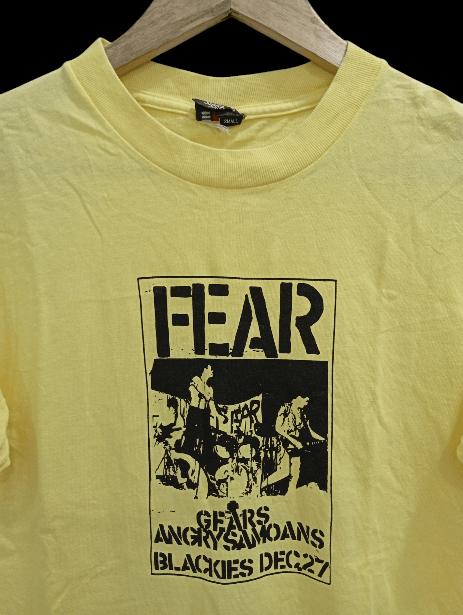 Band Tees × Vintage 🔥🔥Fear Gears Angry Samoans Punk Band Promo Flyer T-Shirt Size US S / EU 44-46 / 1 - 17 Thumbnail