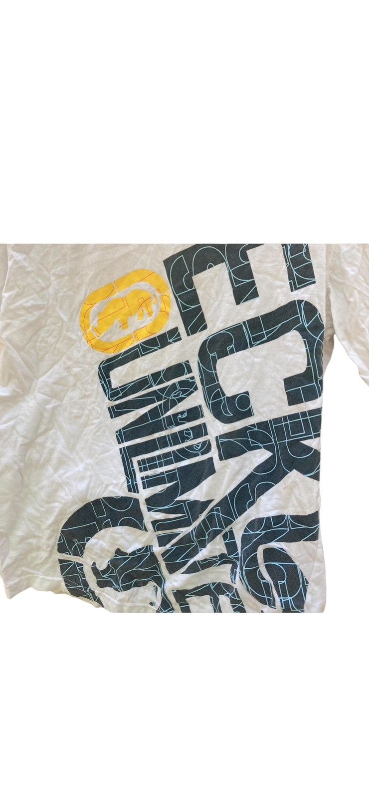 Ecko Unltd. Y2K Ecko Unlimited White and Black Graphic Tee Size US L / EU 52-54 / 3 - 3 Thumbnail