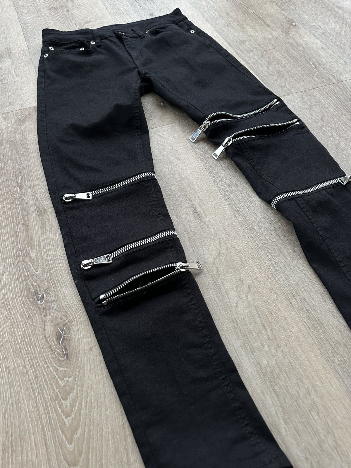 Dondup Dondup Newlong – Women’s Skinny Jeans with Decorative Zips Size 28" / US 6 / IT 42 - 1 Thumbnail
