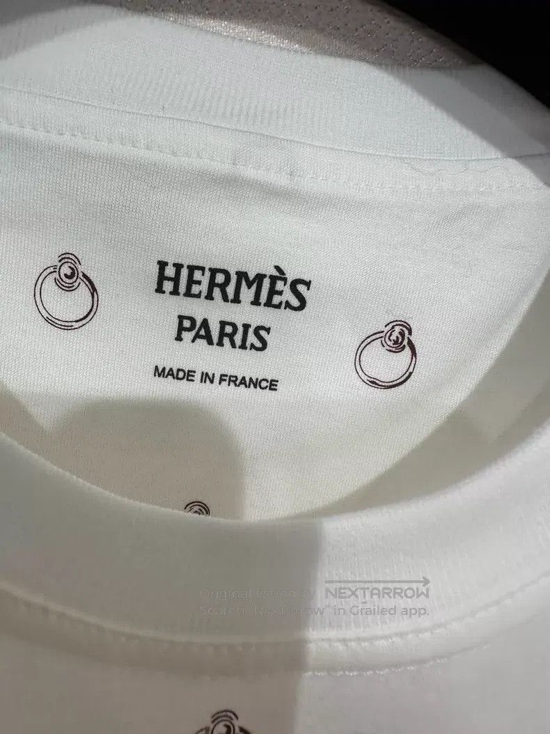 Hermes Hermes 26 Spring/Summer Women's Printed T-Shirt Dress Size XS / US 0-2 / IT 36-38 - 2 Thumbnail