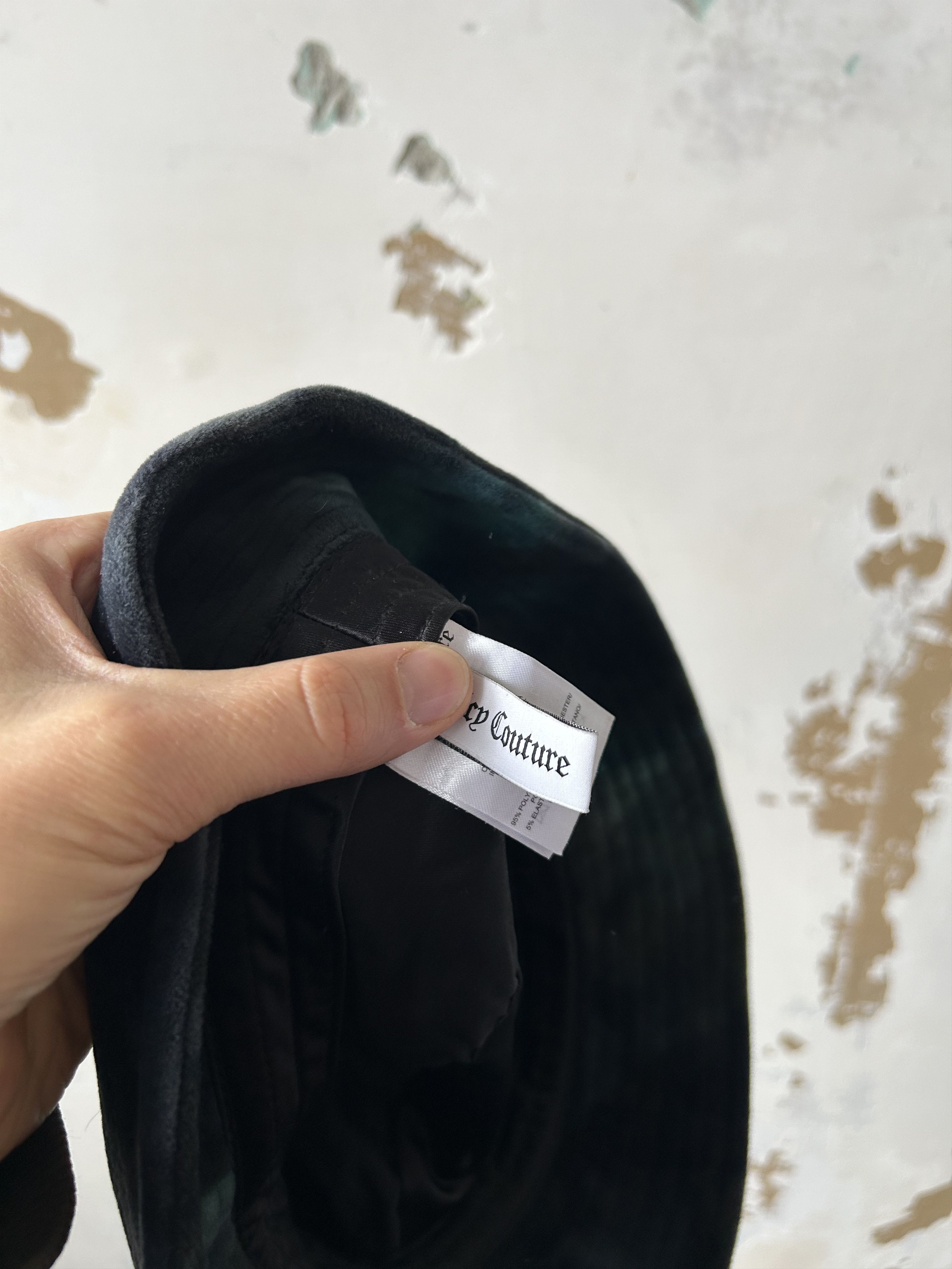 Designer × Juicy Couture RARE Juicy Couture Fleece Cap Blue Y2K panama Size ONE SIZE - 5 Thumbnail