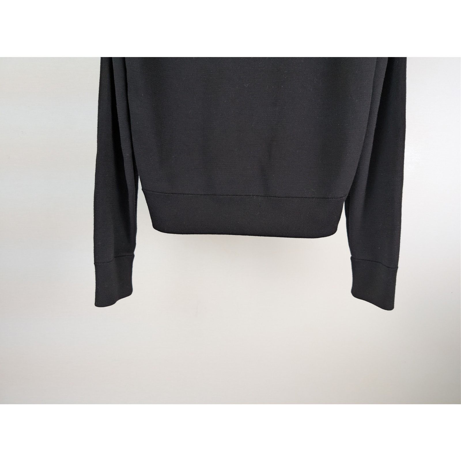 Tom Ford o1rshd1 CC20 Panelled Merino Wool and Suede Zip-Up Hoodie Size US M / EU 48-50 / 2 - 12 Thumbnail