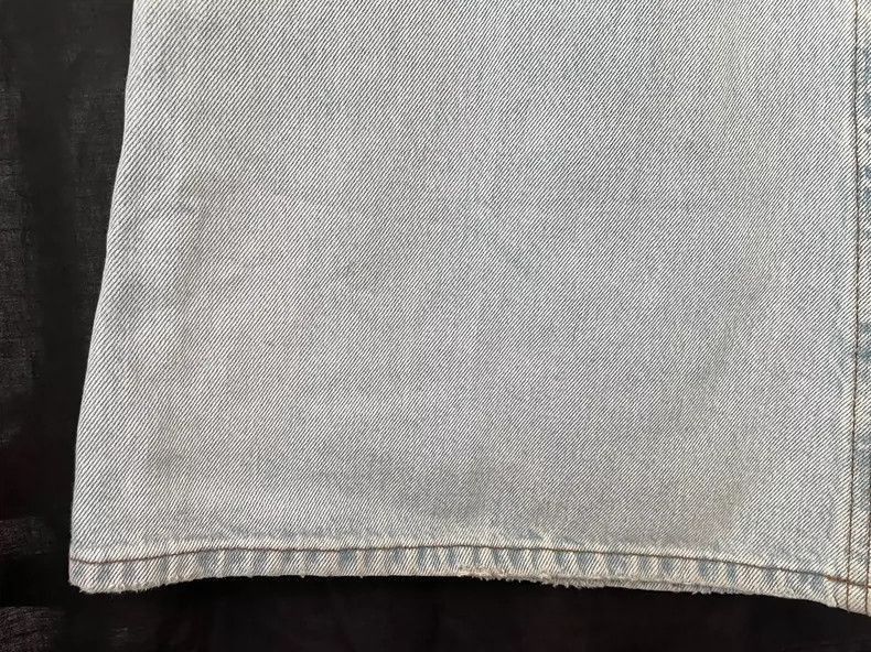 Gucci Gucci Flared Denim Pants with Heart Embroidery-2505 Size 41" - 9 Thumbnail