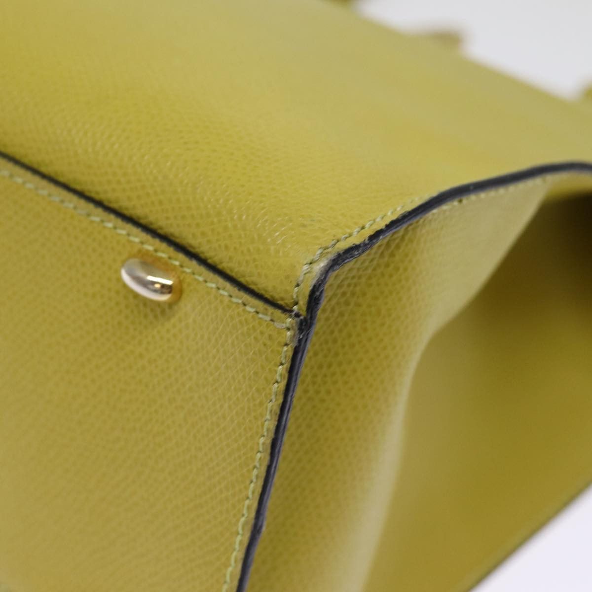 Celine CELINE Tote Bag Leather Yellow Size ONE SIZE - 15 Thumbnail