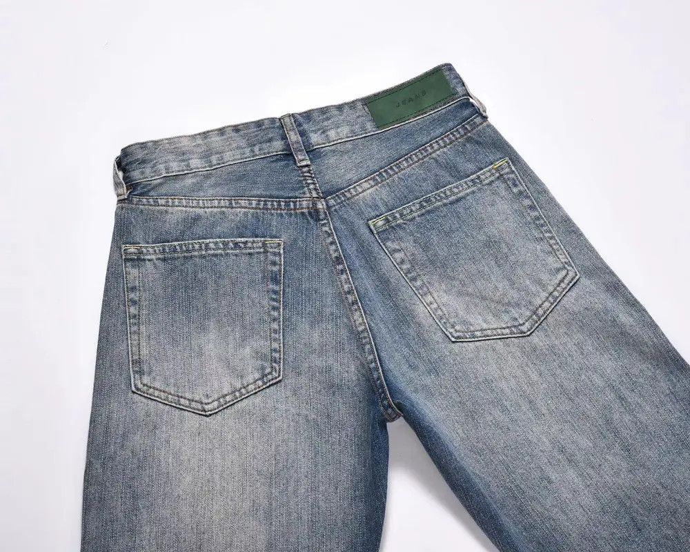 Japanese Brand × Jean Retro hip hop casual street ripped jeans Size US 33 - 2 Thumbnail