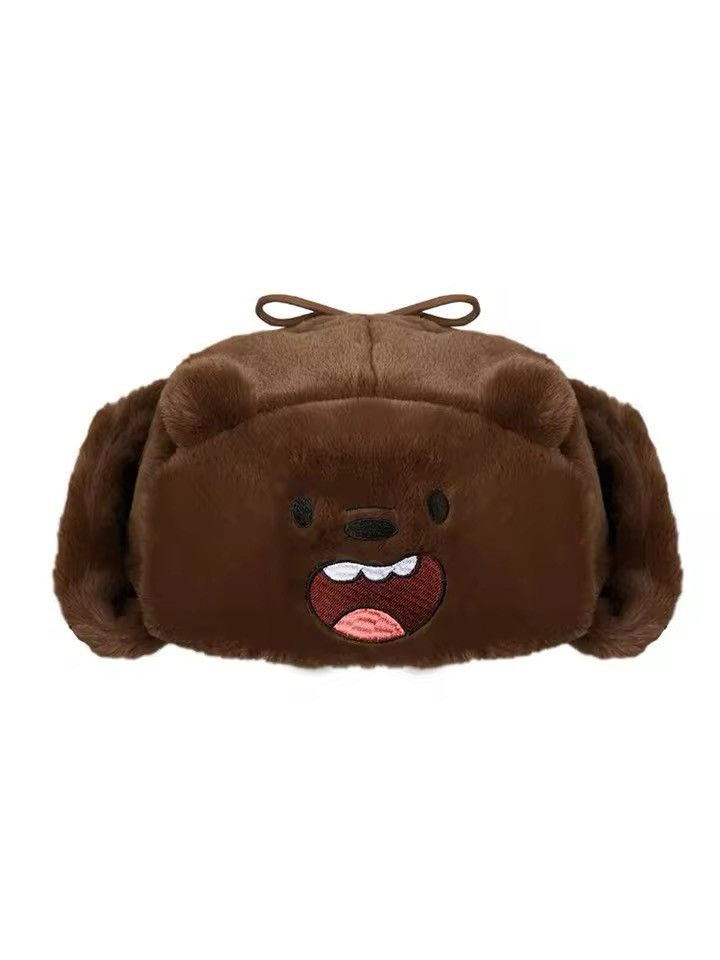 Other Ushanka Hat Brown bear Hot S Size ONE SIZE - 5 Thumbnail