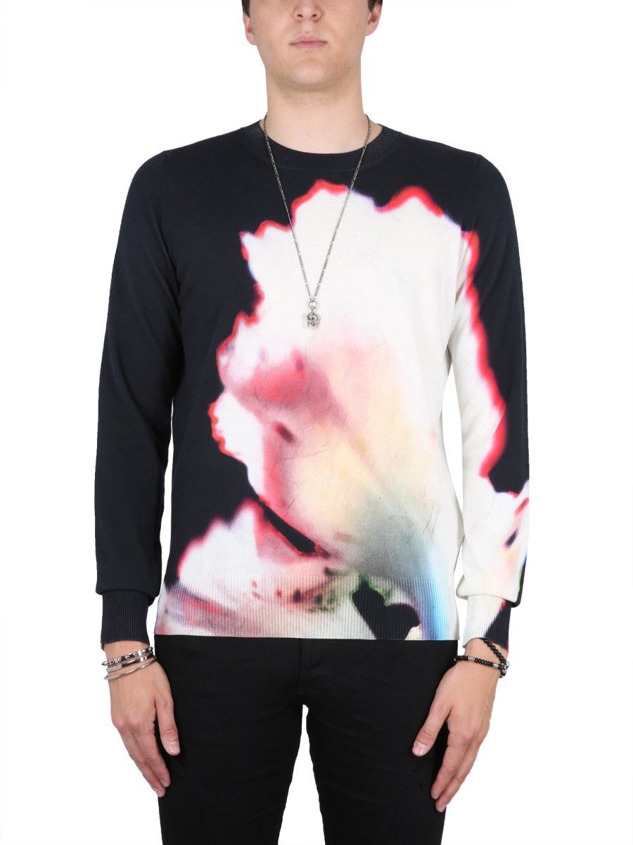Alexander McQueen o1y1024 Sweater in Multicolor Size US S / EU 44-46 / 1 - 1 Thumbnail