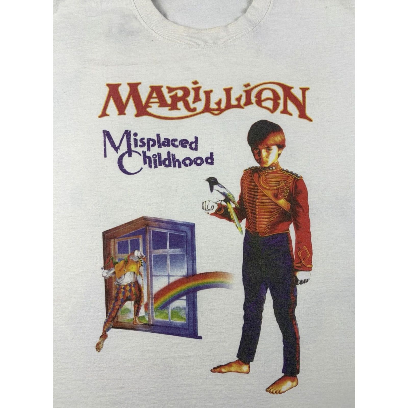 Vintage VINTAGE Marillion Band Tour T Shirt Men XL White Short Sleeve Y2k Mens XS-XXL? Size US XL / EU 56 / 4 - 2 Thumbnail
