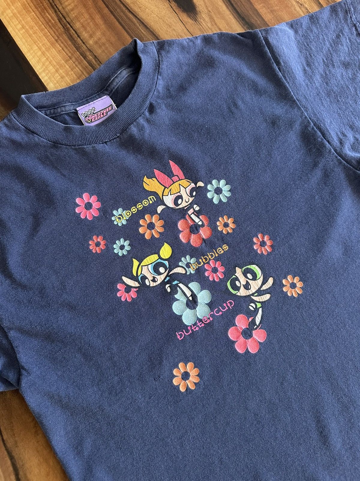 Cartoon Network Vintage Powerpuff Girls Carton Network 1999 Size US S / EU 44-46 / 1 - 2 Thumbnail