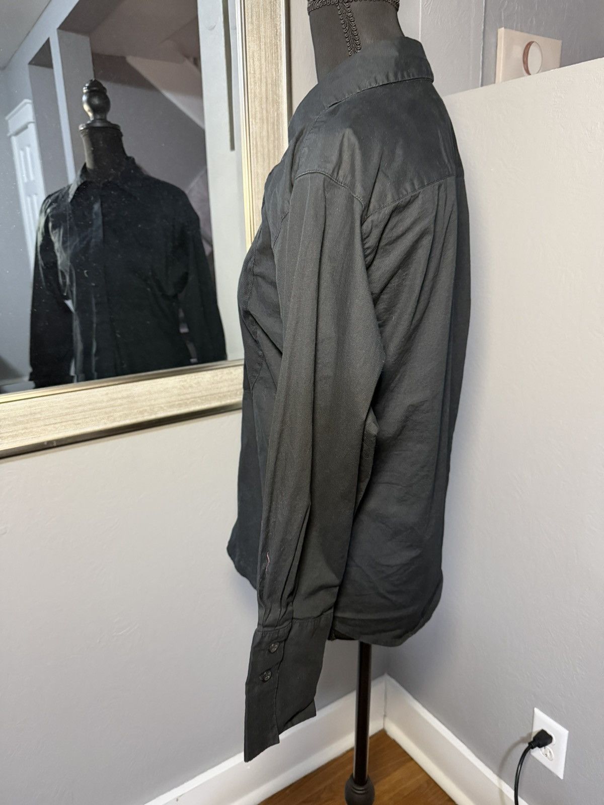 Ralph Lauren Black Label Ralph Lauren Notorious Black Label Button Down Black Shirt S Size S / US 4 / IT 40 - 2 Thumbnail