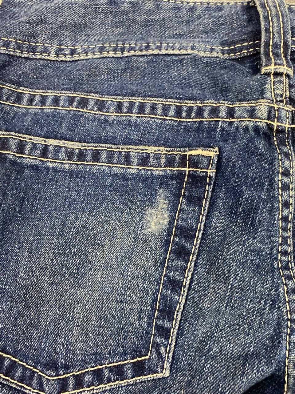 Uniqlo vintage uniqlo japanese bootcut flare distressed denim Size 32" / US 10 / IT 46 - 5 Thumbnail
