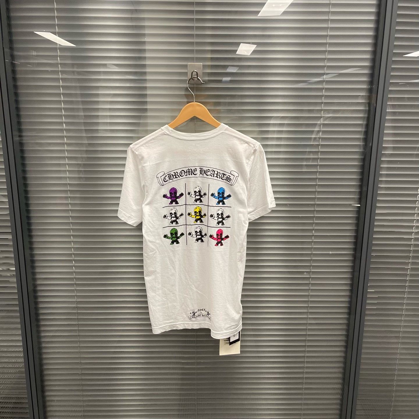 Chrome Hearts Chrome Hearts x FOTI Jarvis Multicolor Skull Graphic Tee Size US S / EU 44-46 / 1 - 1 Thumbnail