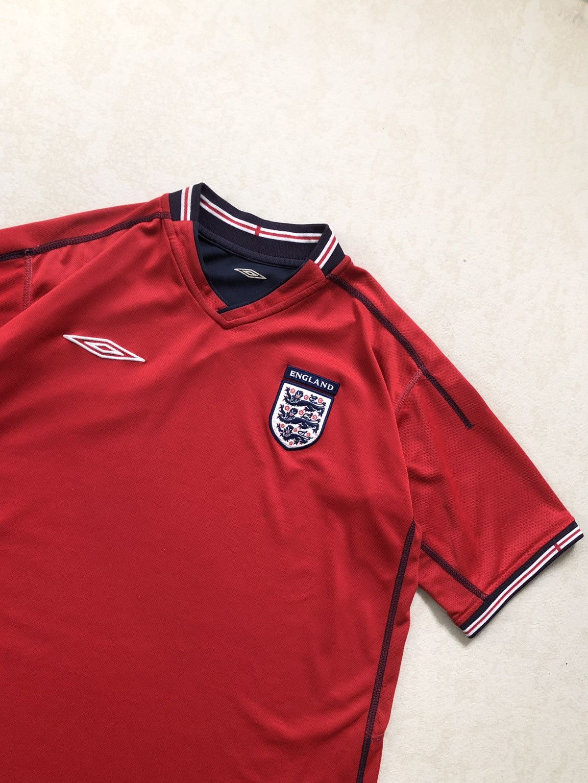 Umbro Jersey vintage Umbro England Reversible 2002-2004 Size US L / EU 52-54 / 3 - 3 Thumbnail