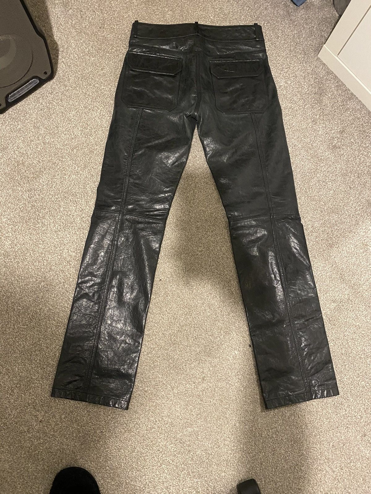 Cole Buxton Cole Buxton leather carpenter pants Size US 30 / EU 46 - 5 Thumbnail
