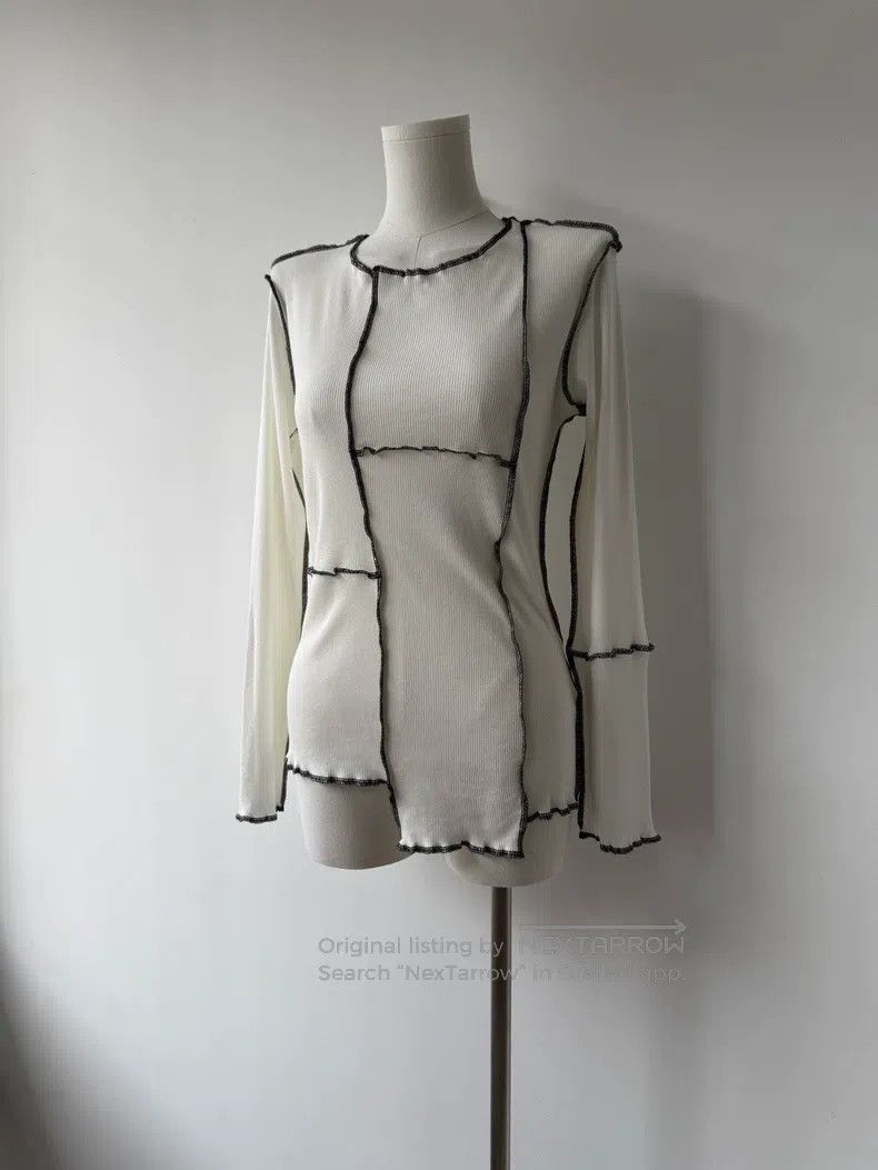 Yohji Yamamoto Yohji Yamamoto 18SS Show Irregular Knit long sleeves Size XS / US 0-2 / IT 36-38 - 4 Thumbnail