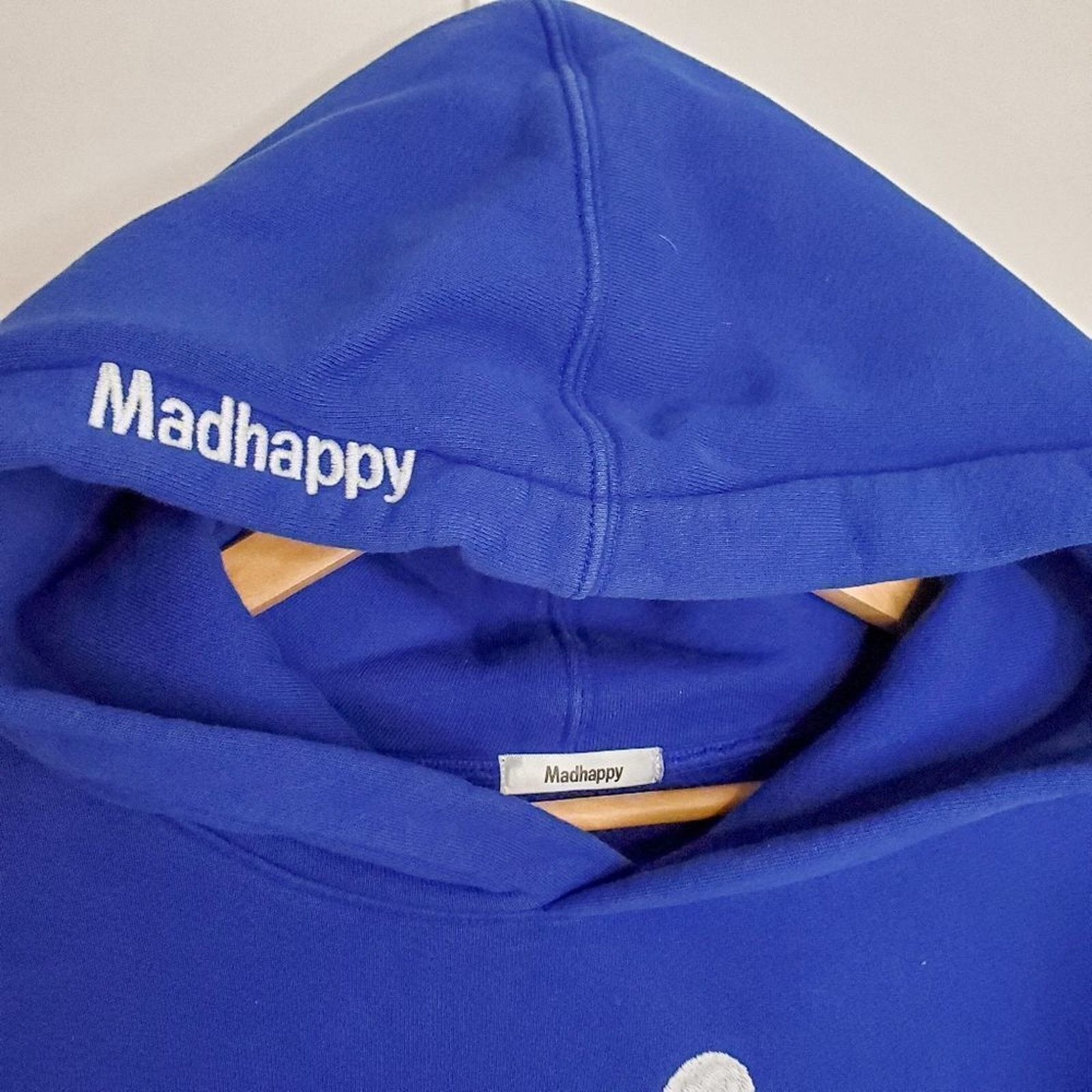 Madhappy Madhappy Royal Blue Buddy Heritage Smiley Hoodie Size S Size US S / EU 44-46 / 1 - 4 Thumbnail