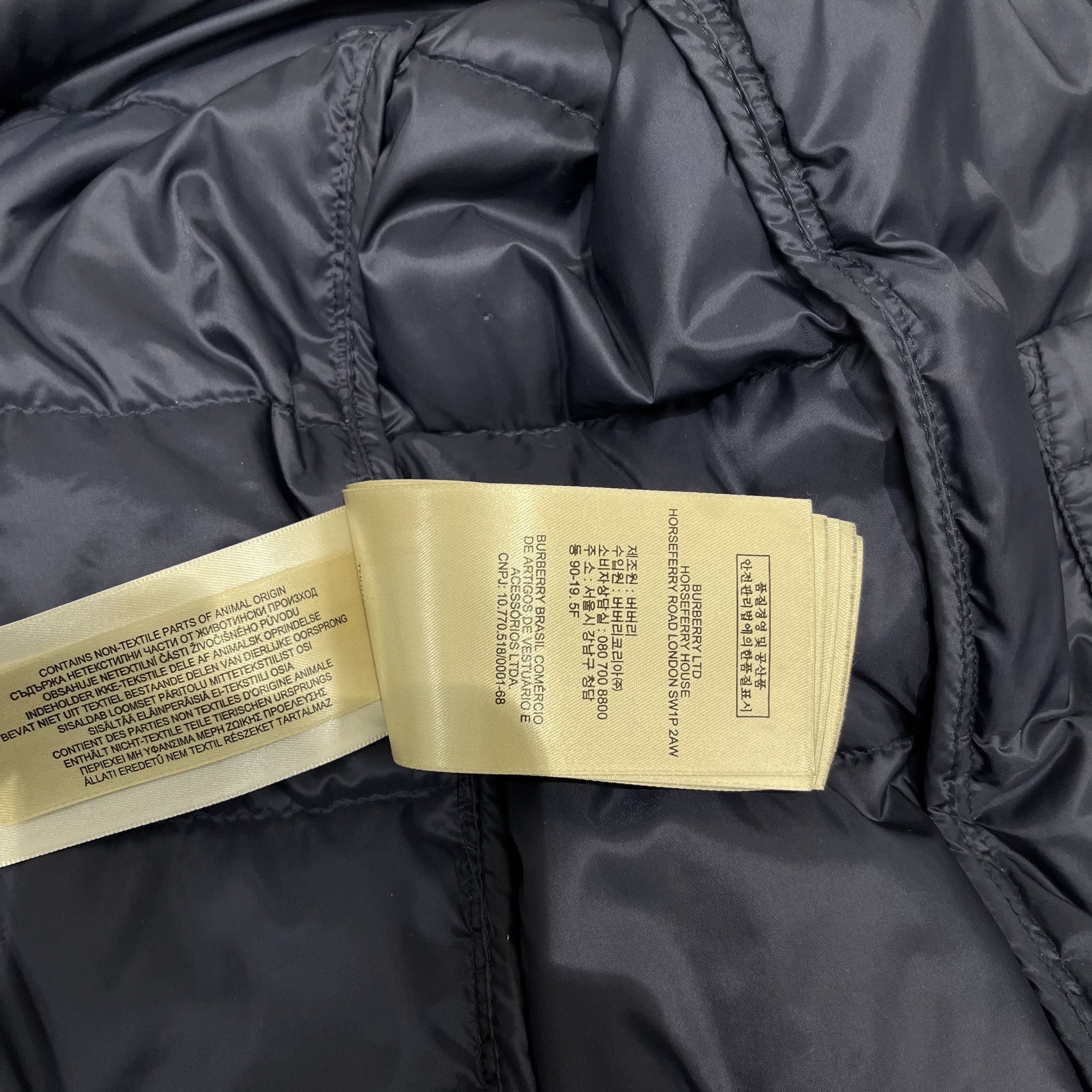 Burberry Burberry Lightweight Navy Puffer Jacket Size US L / EU 52-54 / 3 - 15 Thumbnail