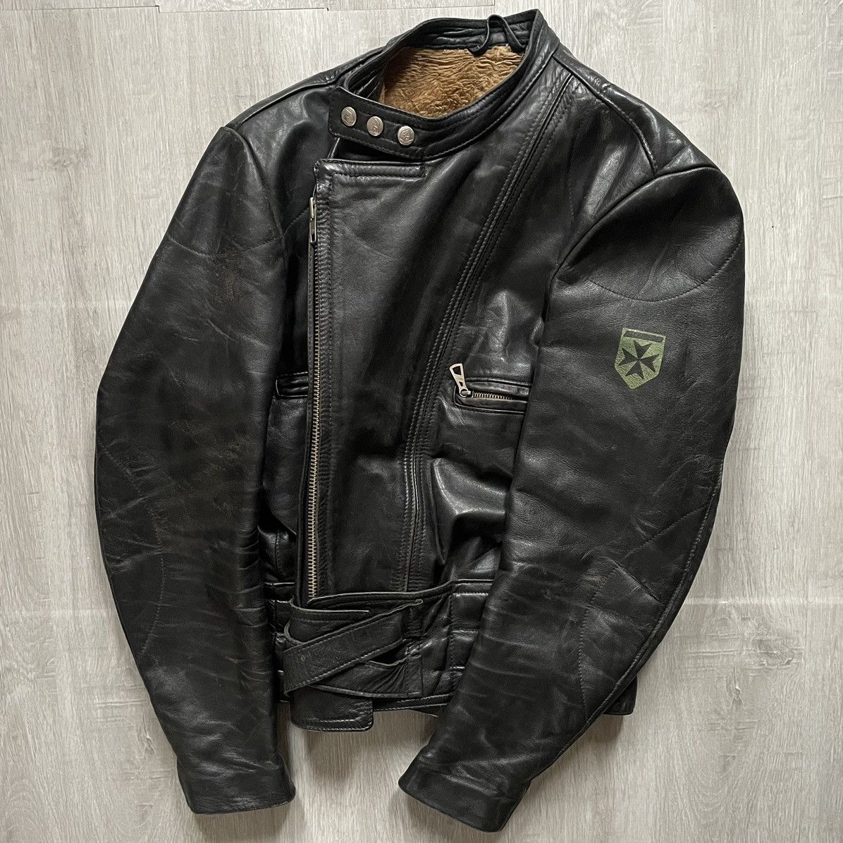 Other Harro 80's Vintage Bikers Genuine Leather Jacket Size US M / EU 48-50 / 2 - 7 Thumbnail